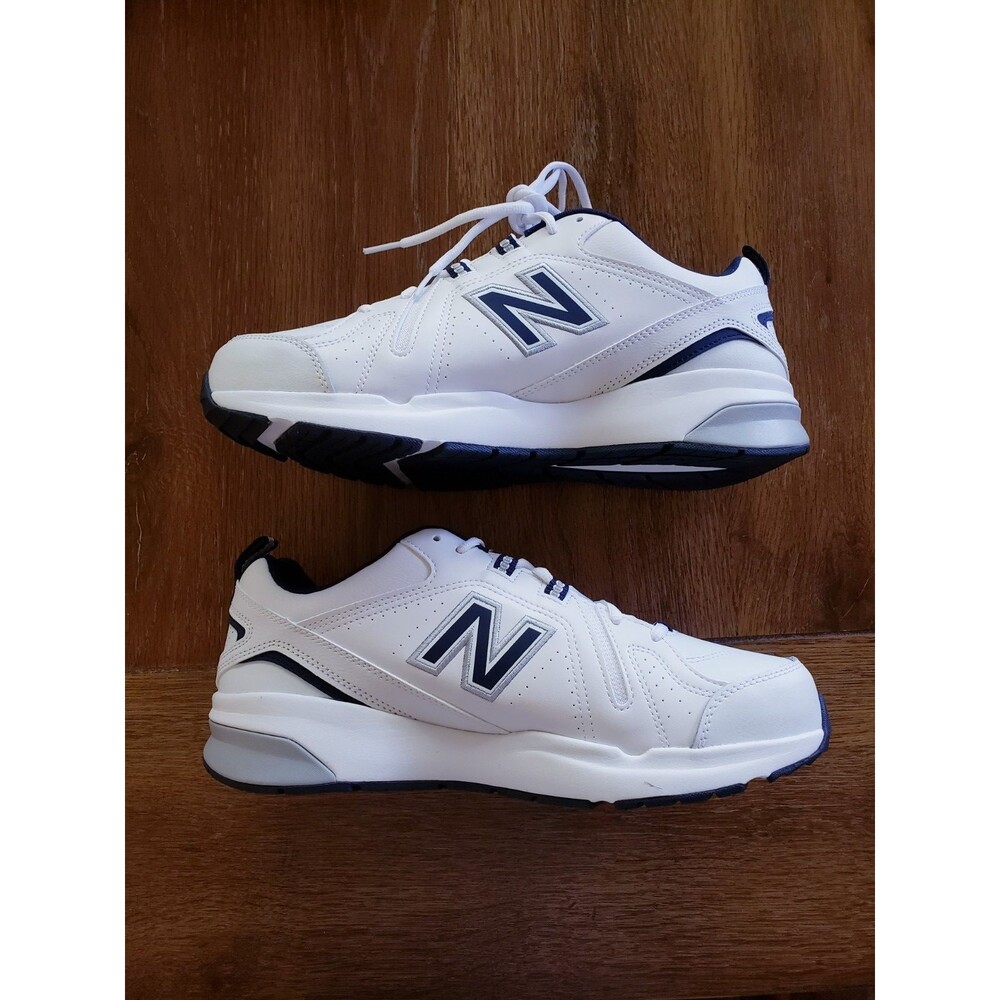 New Balance 608v5 Athletic Trainers Men's US 10.5 Wide 4E White MX608WN5 Comfort